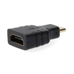 Nedis HDMI™-Adapter | HDMI™ Micro-Connector | HDMI™ Output | Verguld | Recht | ABS | Zwart | 1 Stuks | Doos Nedis HDMI™-Adapter | HDMI™ Micro-Connector | HDMI™ Output | Verguld | Recht | ABS | Zwart | 1 Stuks | Doos