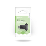 Nedis HDMI™-Adapter | HDMI™ Connector | DVI-D 24+1-Pins Female | Verguld | Recht | ABS | Zwart | 1 Stuks | Doos Nedis HDMI™-Adapter | HDMI™ Connector | DVI-D 24+1-Pins Female | Verguld | Recht | ABS | Zwart | 1 Stuks | Doos