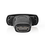 Nedis HDMI™-Adapter | HDMI™ Input | DVI-D 24+1-Pins Female | Vernikkeld | Recht | ABS | Zwart | 1 Stuks | Doos