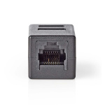 Nedis Netwerkkoppeling | CAT5e / CAT6 | Onafgeschermd | RJ45 Female | RJ45 Female | Recht | ABS | Doos