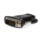 Nedis HDMI™-Adapter | DVI-D 24+1-Pins Male | HDMI™ Output | Vernikkeld | Recht | ABS | Zwart | 1 Stuks | Doos