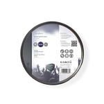 Nedis Speaker-Kabel | 2 x 1.50 mm² | Koper | 100.0 m | Rond | PVC | Donkergrijs | Rol Nedis Speaker-Kabel | 2 x 1.50 mm² | Koper | 100.0 m | Rond | PVC | Donkergrijs | Rol