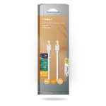 Nedis CAT6 Netwerkkabel | RJ45 Male | RJ45 Male | S/FTP | 2.00 m | Rond | LSZH / PVC | Wit | Window Box Nedis CAT6 Netwerkkabel | RJ45 Male | RJ45 Male | S/FTP | 2.00 m | Rond | LSZH / PVC | Wit | Window Box