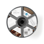 Nedis Speaker-Kabel | 2 x 2.50 mm² | Koper | 100.0 m | Rond | PVC | Transparant | Rol Nedis Speaker-Kabel | 2 x 2.50 mm² | Koper | 100.0 m | Rond | PVC | Transparant | Rol