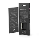 Nedis Lightning Kabel | USB 2.0 | Apple Lightning 8-Pins | USB-C™ Male | 480 Mbps | Verguld | 1.00 m | Rond | Gevlochten / Nylon | Aluminium / Zilver | Cover Window Box