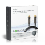 Nedis Actieve Optische Ultra High Speed HDMI™-Kabel met Ethernet | HDMI™ Connector | HDMI™ Connector | 8K@60Hz | 48 Gbps | 10.0 m | Rond | PVC | Zwart | Gift Box Nedis Actieve Optische Ultra High Speed HDMI™-Kabel met Ethernet | HDMI™ Connector | HDMI™ Connector | 8K@60Hz | 48 Gbps | 10.0 m | Rond | PVC | Zwart | Gift Box