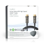 Nedis Actieve Optische Ultra High Speed HDMI™-Kabel met Ethernet | HDMI™ Connector | HDMI™ Connector | 8K@60Hz | 48 Gbps | 30.0 m | Rond | PVC | Zwart | Gift Box Nedis Actieve Optische Ultra High Speed HDMI™-Kabel met Ethernet | HDMI™ Connector | HDMI™ Connector | 8K@60Hz | 48 Gbps | 30.0 m | Rond | PVC | Zwart | Gift Box