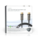 Nedis Actieve Optische Ultra High Speed HDMI™-Kabel met Ethernet | HDMI™ Connector | HDMI™ Connector | 8K@60Hz | 48 Gbps | 75.0 m | Rond | PVC | Zwart | Gift Box Nedis Actieve Optische Ultra High Speed HDMI™-Kabel met Ethernet | HDMI™ Connector | HDMI™ Connector | 8K@60Hz | 48 Gbps | 75.0 m | Rond | PVC | Zwart | Gift Box