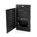 Nedis Optische Audiokabel | TosLink Male | TosLink Male | 2.00 m | Rond | Katoen | Gun Metal Grijs | Cover Window Box Nedis Optische Audiokabel | TosLink Male | TosLink Male | 2.00 m | Rond | Katoen | Gun Metal Grijs | Cover Window Box