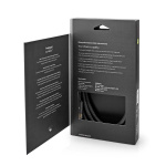 Nedis High Speed HDMI™-Kabel met Ethernet | HDMI™ Connector | HDMI™ Connector | 4K@60Hz | ARC | 18 Gbps | 2.00 m | Rond | Katoen | Gun Metal Grijs | Cover Window Box Nedis High Speed HDMI™-Kabel met Ethernet | HDMI™ Connector | HDMI™ Connector | 4K@60Hz | ARC | 18 Gbps | 2.00 m | Rond | Katoen | Gun Metal Grijs | Cover Window Box