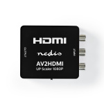 Nedis HDMI™-Converter | 3x RCA Female | 1x HDMI™ Output | 1-weg | 1080p | 1.65 Gbps | ABS | Antraciet