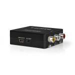 Nedis HDMI™-Converter | 3x RCA Female | 1x HDMI™ Output | 1-weg | 1080p | 1.65 Gbps | ABS | Antraciet
