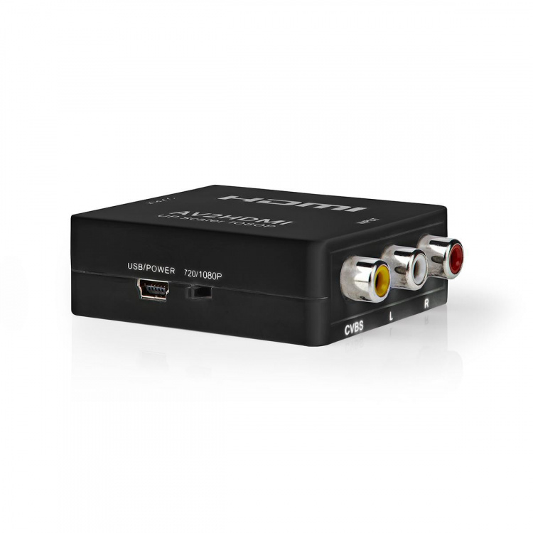 Nedis HDMI™-Converter | 3x RCA Female | 1x HDMI™ Output | 1-weg | 1080p | 1.65 Gbps | ABS | Antraciet
