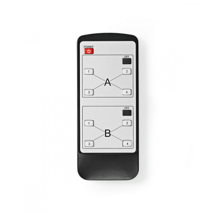 Nedis HDMI™ Matrix-Switch | 4 x 2-Poorts poort(en) | 4x HDMI™ Input | 2x HDMI™ Output | 4K@30Hz | 3.4 Gbps | Afstandbestuurbaar | Metaal | Antraciet