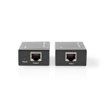 Nedis HDMI™-Extender | Over Cat6 | tot 60 m | 1080p | 1.65 Gbps | Metaal | Antraciet