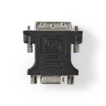 Nedis DVI-Adapter | DVI-I 24+5-Pin Male | VGA Female 15p | Vernikkeld | Recht | PVC | Zwart | Doos Nedis DVI-Adapter | DVI-I 24+5-Pin Male | VGA Female 15p | Vernikkeld | Recht | PVC | Zwart | Doos