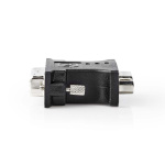 Nedis DVI-Adapter | DVI-I 24+5-Pin Male | VGA Female 15p | Vernikkeld | Recht | PVC | Zwart | Doos Nedis DVI-Adapter | DVI-I 24+5-Pin Male | VGA Female 15p | Vernikkeld | Recht | PVC | Zwart | Doos
