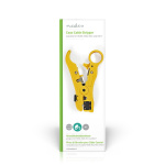 Nedis Kabelstriptang | Stripping Tool | ABS / Staal | Geel / Zwart