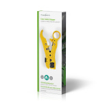 Nedis Kabelstriptang | Stripping Tool | ABS / Staal | Geel / Zwart