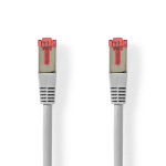 CAT6-kabel | RJ45 Male | RJ45 Male | S/FTP | 30.0 m | Rond | PVC | Grijs | Label CAT6-kabel | RJ45 Male | RJ45 Male | S/FTP | 30.0 m | Rond | PVC | Grijs | Label