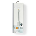 Nedis USB-C™ Adapter | USB 3.2 Gen 1 | USB-C™ Male | HDMI™ Output | 4K@60Hz | Power delivery | 0.20 m | Rond | Verguld | Gevlochten / Nylon | Zilver | Cover Window Box Nedis USB-C™ Adapter | USB 3.2 Gen 1 | USB-C™ Male | HDMI™ Output | 4K@60Hz | Power delivery | 0.20 m | Rond | Verguld | Gevlochten / Nylon | Zilver | Cover Window Box