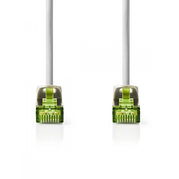 Nedis CAT7 Netwerkkabel | S/FTP | RJ45 Male | RJ45 Male | 3.00 m | Snagless | Rond | LSZH | Grijs | Doos