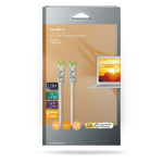Nedis CAT7 Netwerkkabel | S/FTP | RJ45 Male | RJ45 Male | 5.00 m | Snagless | Rond | LSZH | Grijs | Doos