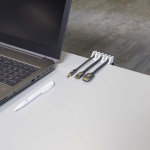 Nedis Kabelmanagement | Kabelclip | Click & Go | 2 Stuks | Aantal sleuven: 5 Sleuven | Maximale kabeldikte: 7.1 mm | Polypropylene | Wit Nedis Kabelmanagement | Kabelclip | Click & Go | 2 Stuks | Aantal sleuven: 5 Sleuven | Maximale kabeldikte: 7.1 mm | Polypropylene | Wit