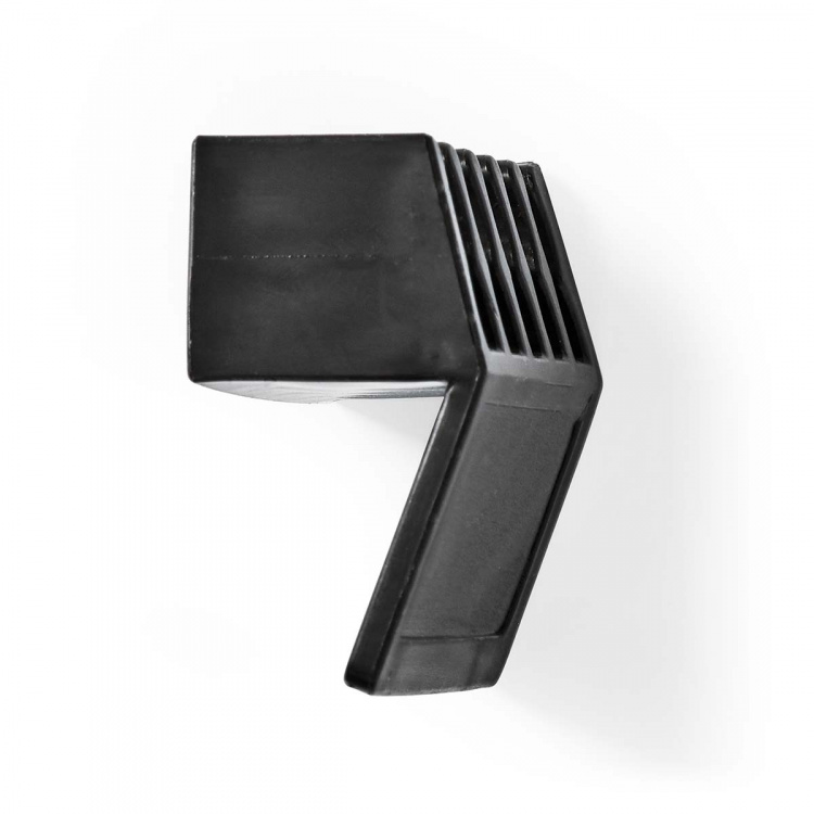 Nedis Kabelmanagement | Kabelclip | Click & Go | 2 Stuks | Aantal sleuven: 5 Sleuven | Maximale kabeldikte: 7.1 mm | Polypropylene | Zwart