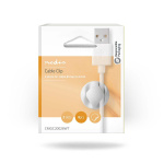 Nedis Kabelmanagement | Kabelclip | Click & Go | 6 Stuks | Aantal sleuven: 2 Sleuven | Maximale kabeldikte: 5.3 mm | TPE | Wit Nedis Kabelmanagement | Kabelclip | Click & Go | 6 Stuks | Aantal sleuven: 2 Sleuven | Maximale kabeldikte: 5.3 mm | TPE | Wit