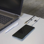 Nedis Kabelmanagement | Kabelclip | Click & Go | 6 Stuks | Aantal sleuven: 2 Sleuven | Maximale kabeldikte: 5.3 mm | TPE | Zwart