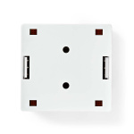 Nedis Netwerk Wanddoos | Opbouwmontage | 2 poort(en) | STP CAT6 | Recht | Female | Goud Verguld | PVC | Wit | Envelop Nedis Netwerk Wanddoos | Opbouwmontage | 2 poort(en) | STP CAT6 | Recht | Female | Goud Verguld | PVC | Wit | Envelop