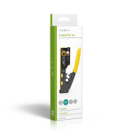 Nedis Krimptang | CAT5 / CAT5e / CAT6 / CAT6a / CAT7 / RJ12 / RJ45 | Snijden / Strippen / Tang | Rubberen / Staal | Geel / Zwart Nedis Krimptang | CAT5 / CAT5e / CAT6 / CAT6a / CAT7 / RJ12 / RJ45 | Snijden / Strippen / Tang | Rubberen / Staal | Geel / Zwart