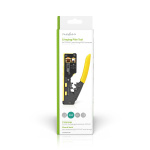 Nedis Krimptang | CAT5 / CAT5e / CAT6 / CAT6a / CAT7 / RJ12 / RJ45 | Snijden / Strippen / Tang | Rubberen / Staal | Geel / Zwart Nedis Krimptang | CAT5 / CAT5e / CAT6 / CAT6a / CAT7 / RJ12 / RJ45 | Snijden / Strippen / Tang | Rubberen / Staal | Geel / Zwart