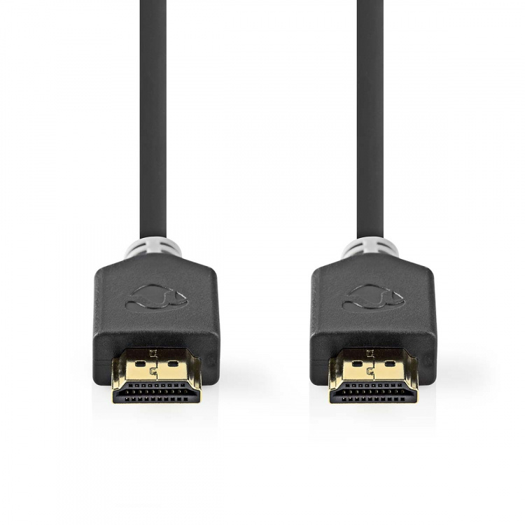 Nedis Ultra High Speed ​​HDMI™-Kabel | HDMI™ Connector | HDMI™ Connector | 8K@60Hz | 48 Gbps | 5.00 m | Rond | 8.3 mm | Antraciet | Doos