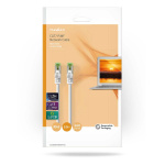 Nedis CAT7 Netwerkkabel | S/FTP | RJ45 Male | RJ45 Male | 5.00 m | Snagless | Rond | LSZH | Wit | Doos Nedis CAT7 Netwerkkabel | S/FTP | RJ45 Male | RJ45 Male | 5.00 m | Snagless | Rond | LSZH | Wit | Doos