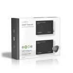 Nedis HDMI™-Extender | Over Cat6 | tot 60 m | 4K@60Hz | 18 Gbps | Metaal | Antraciet