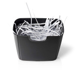 Nedis Papierversnipperaar | Strips Snijden | 6x A4-pagina\'s | 10 l | Veiligheidsnorm: DIN 2 | 190 W | Zwart