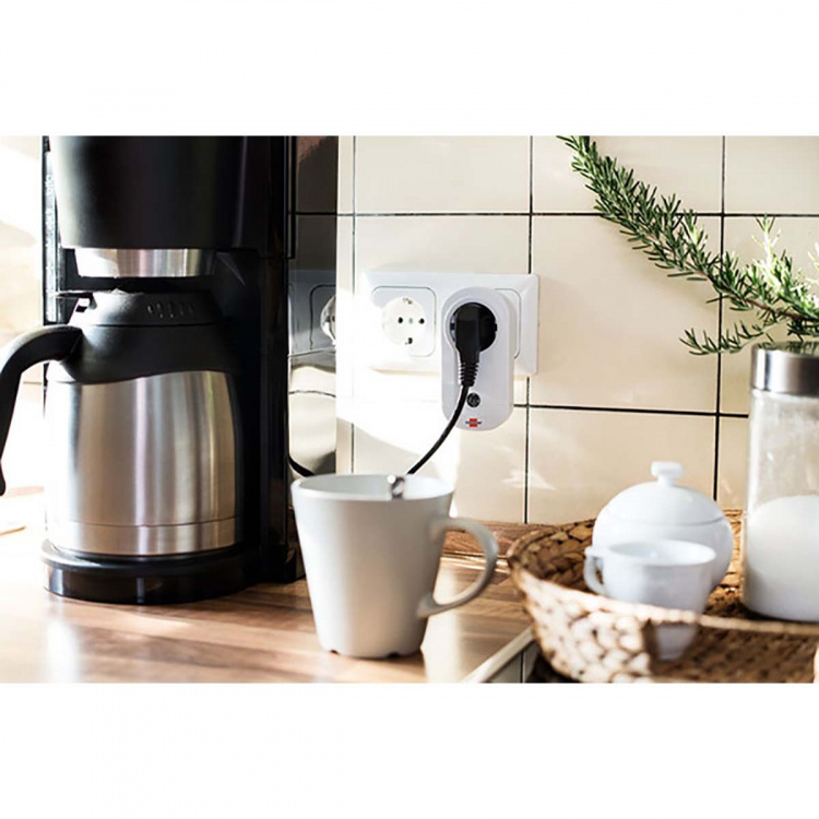 brennenstuhl Draadloze Schakelset Binnen 3 x F (CEE 7/3) Wit