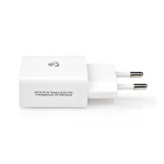 Nedis Oplader | 12 W | Snellaad functie | 1x 2.4 A | Outputs: 1 | USB-A | Geen Kabel Inbegrepen | Single Voltage Output | Wit