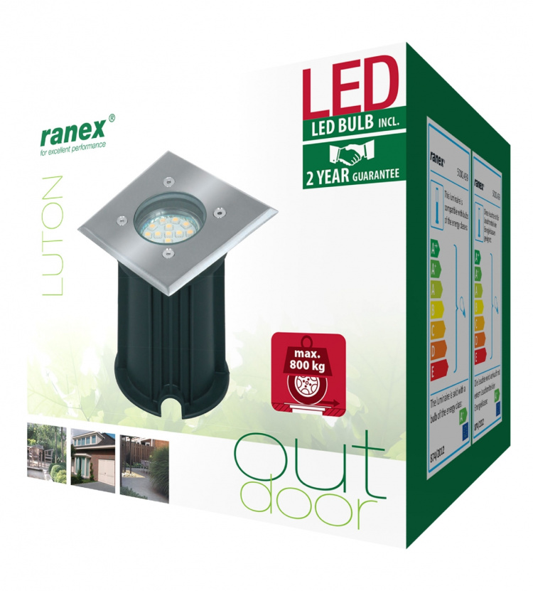 Ranex LED Grond Spot 3 W 230 lm 3000 K