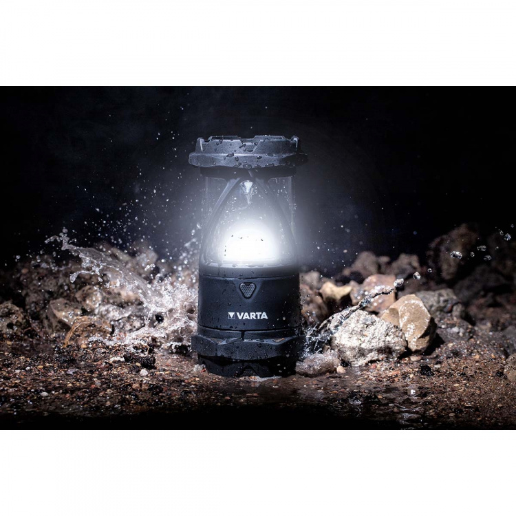 Varta LED-Zaklamp | Batterij Gevoed | 6x AA/LR6 | Nominale lichtstroom: 450 lm | Lichtbereik: 20 m | Stralingshoek: 360 ° Varta LED-Zaklamp | Batterij Gevoed | 6x AA/LR6 | Nominale lichtstroom: 450 lm | Lichtbereik: 20 m | Stralingshoek: 360 °