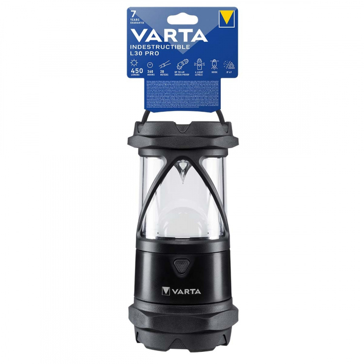 Varta LED-Zaklamp | Batterij Gevoed | 6x AA/LR6 | Nominale lichtstroom: 450 lm | Lichtbereik: 20 m | Stralingshoek: 360 ° Varta LED-Zaklamp | Batterij Gevoed | 6x AA/LR6 | Nominale lichtstroom: 450 lm | Lichtbereik: 20 m | Stralingshoek: 360 °