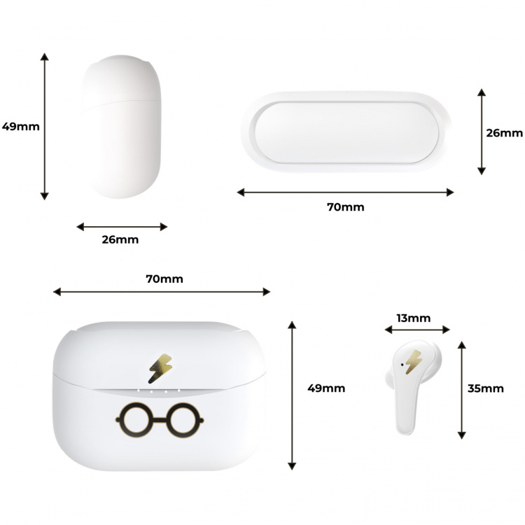 OTL Technologies Harry Potter icon TWS EarPods OTL Technologies Harry Potter icon TWS EarPods