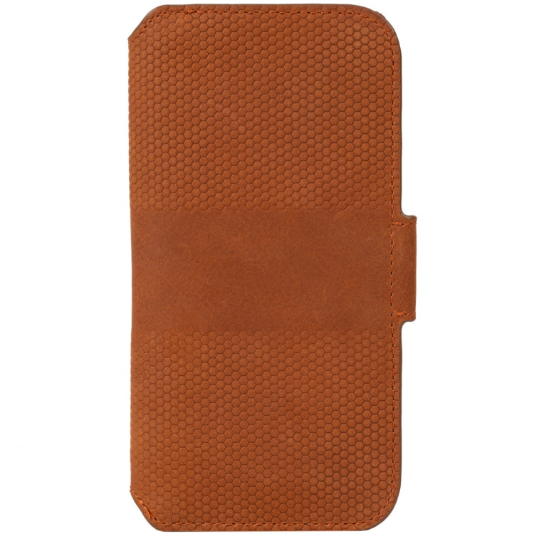 Krusell Leren Telefoonhoesje iPhone 13 Cognac