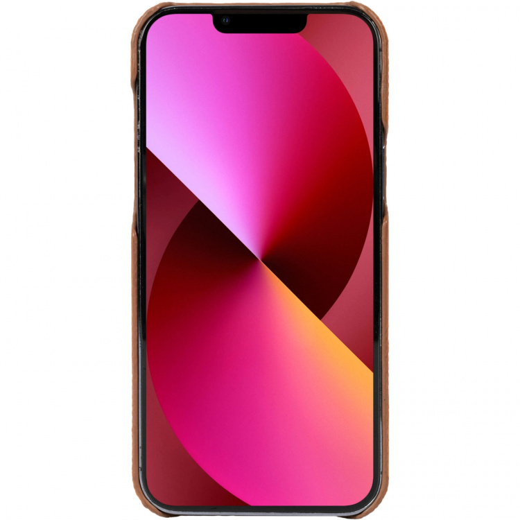 Krusell Leren Cover iPhone 13 Cognac Krusell Leren Cover iPhone 13 Cognac