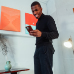 Krusell Leren Cover iPhone 13 Cognac Krusell Leren Cover iPhone 13 Cognac