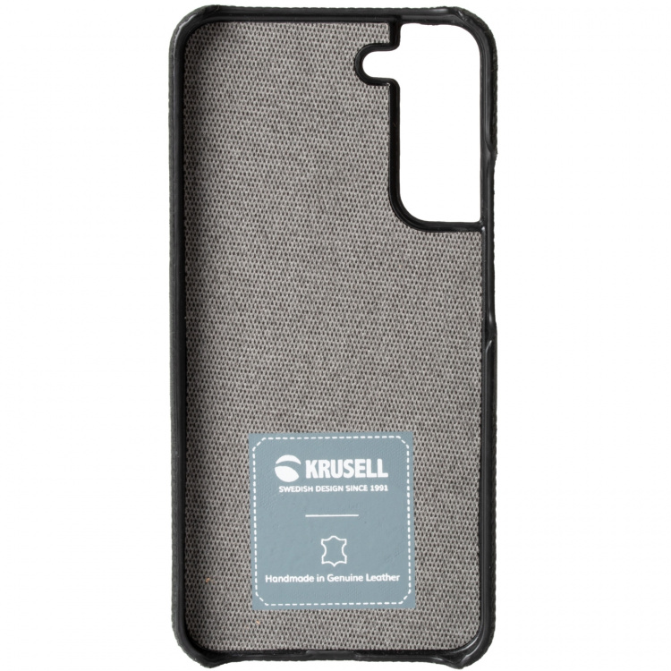 Krusell Leren Cover Galaxy S22+ Zwart Krusell Leren Cover Galaxy S22+ Zwart