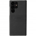 Krusell Leren Cover Galaxy S22 Ultra Zwart