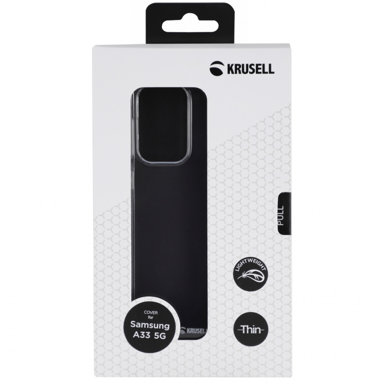 Krusell SoftCover Galaxy A33 5G Transparant Krusell SoftCover Galaxy A33 5G Transparant